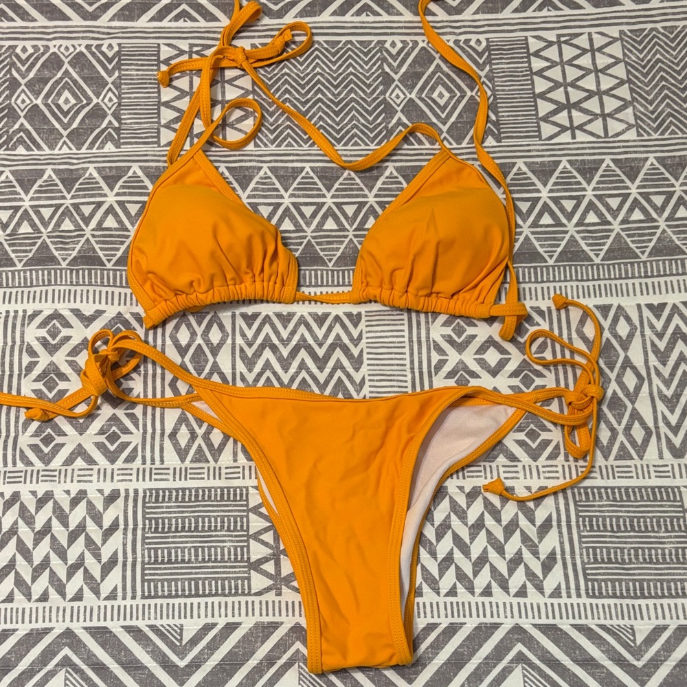 Amazon Women's Orange Bikini